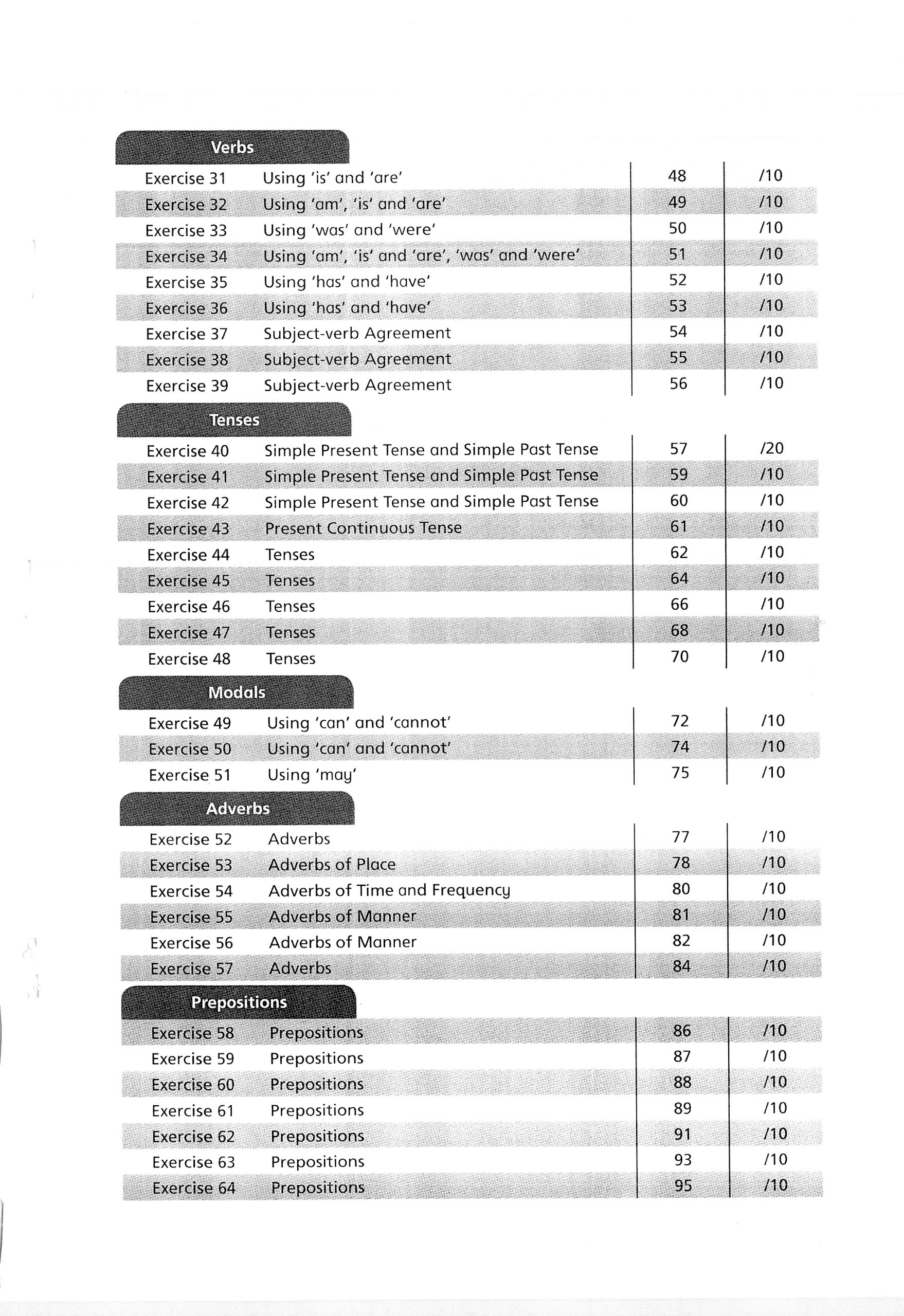 1000 GRAMMAR PRACTICES WORKSHEET #03 - Primary 1 - Image 3