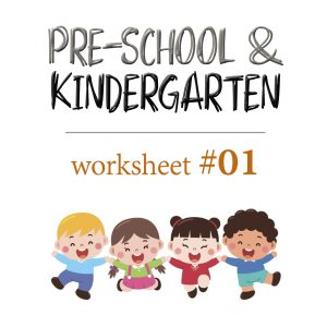 ACTIVITY WORKSHEET SET #01 - 99PAGE / PRINTABLE PDF FOR TODDLERS AND PRE-SCHOOL (Age 2-6)