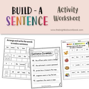 SENTENCE BUILDING / WRITING