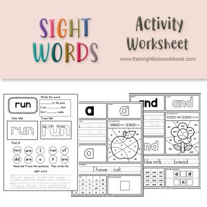 SIGHT WORDS